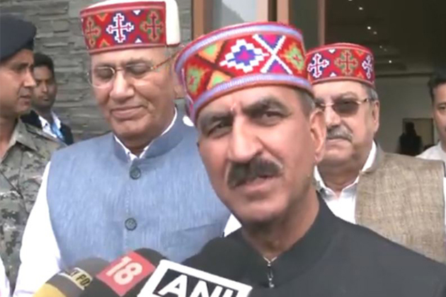 CM Sukhu unfurls 108-feet flag at Jakhu Hanuman Temple, seeks a special relief package from Centre for disaster-hit Himachal