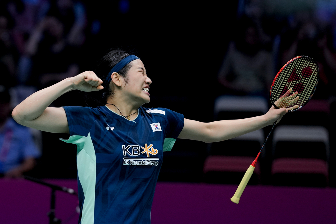 (SP)CHINA-XIAMEN-BADMINTON-SUDIRMAN CUP-QUARTERFINALS-SOUTH KOREA VS DENMARK (CN)