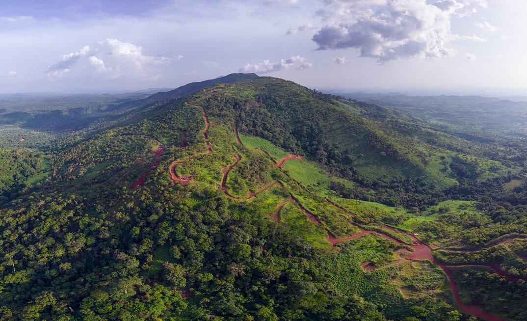 Nzerekore in Guinea is home to the major Simandou operation. Photo courtesy Rio Tinto