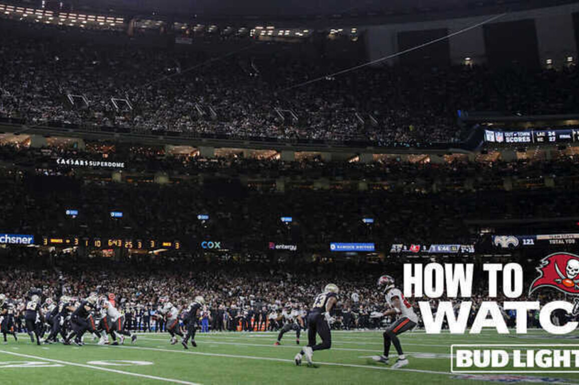 How to Watch: Buccaneers at Saints | Week 18 2026