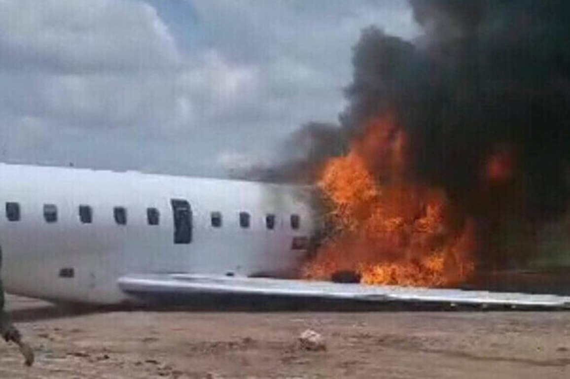 Congolese officials survive plane crash inferno 