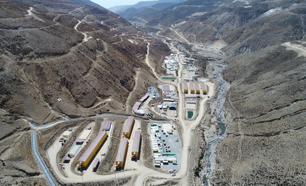 Mina Quellaveco da Anglo American  no Peru/Divulgação