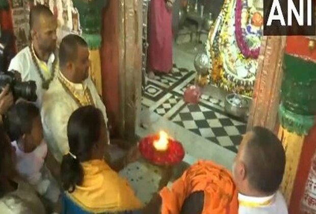 President Droupadi Murmu offers prayers at Hanuman Garhi temple in Ayodhya