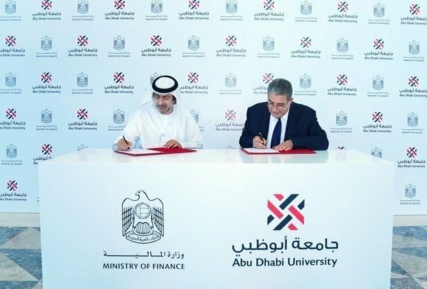 Ministry of Finance, Abu Dhabi University cooperate in developing research, training