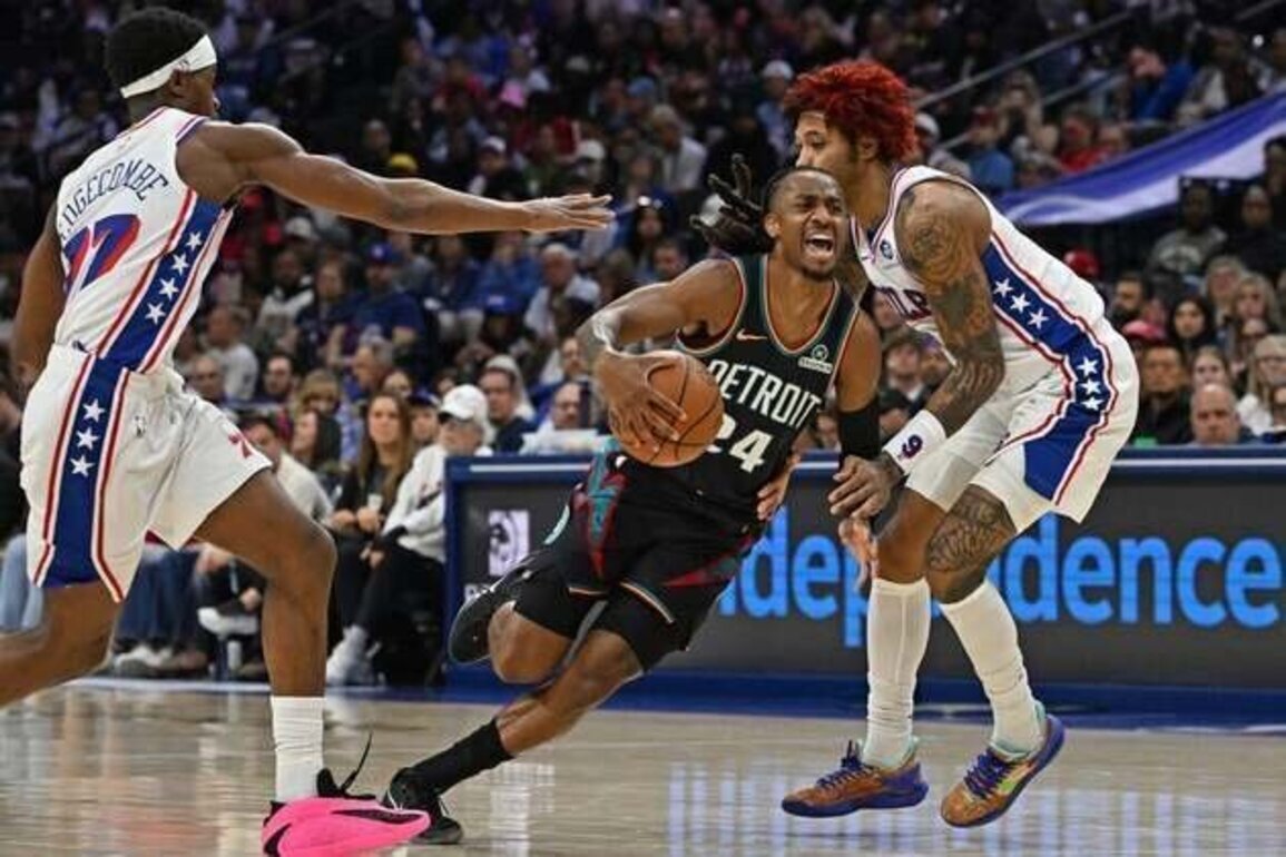 Pistons clinch top seed in East with convincing win over 76ers