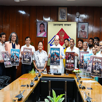 Uttarakhand CM Pushkar Singh Dhami unveils film 'Baulaya Kaka' poster