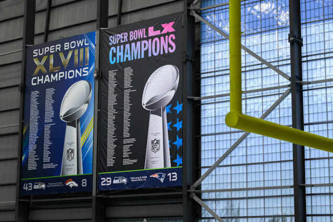 Seahawks Hang Another Super Bowl Champions Banner