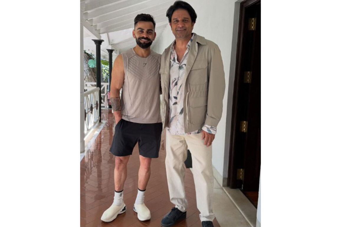 Jaideep Ahlawat meets King Kohli ahead of IPL 2026; calls it "Virat Lamha"