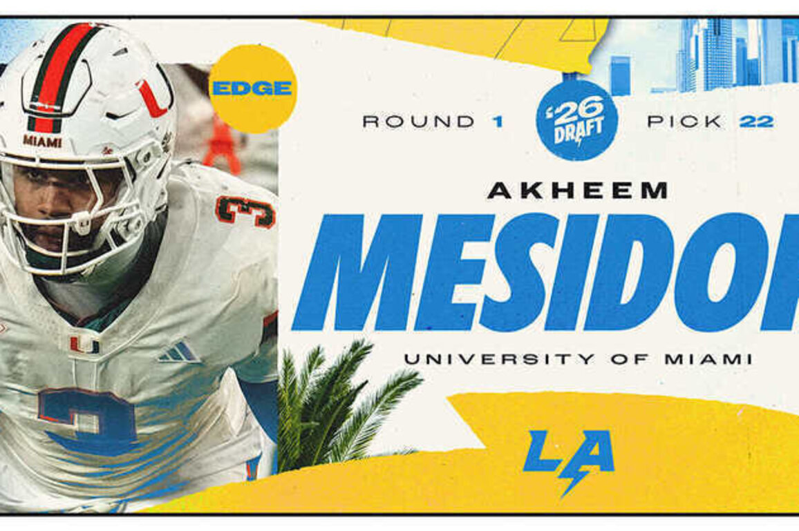 How Akheem Mesidor Fits Into the Chargers Defense