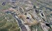  An aerial view of the Mt Arthur coal mine