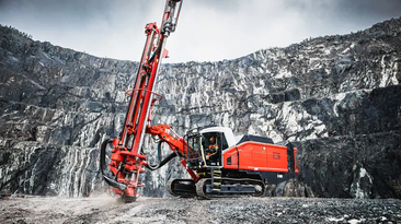 Perfuratriz da Sandvik