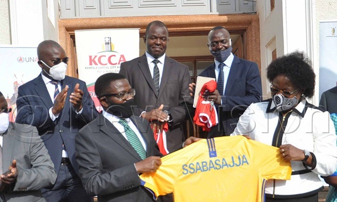 KCCA supports Buganda Kingdom in Kabaka's birthday run KCCA supports Buganda Kingdom in Kabaka's birthday run