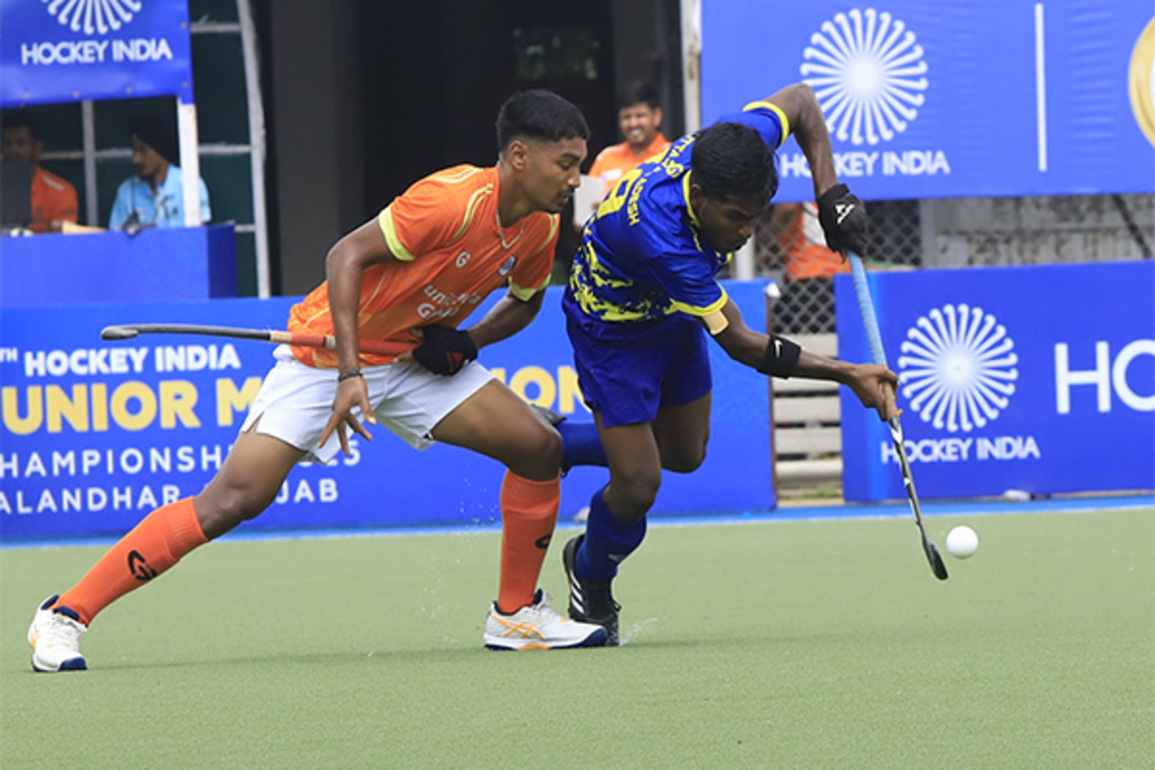 Hockey Himachal lost to Hockey Chandigarh 3-5 in Division 'B'