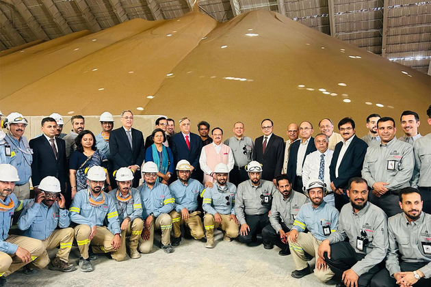 Union Minister JP Nadda reviews fertilizer collaboration during visit to Saudi Arabia's Ma'aden facility