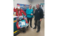Ridgeons branches raise over £4,600 for EACH over Christmas