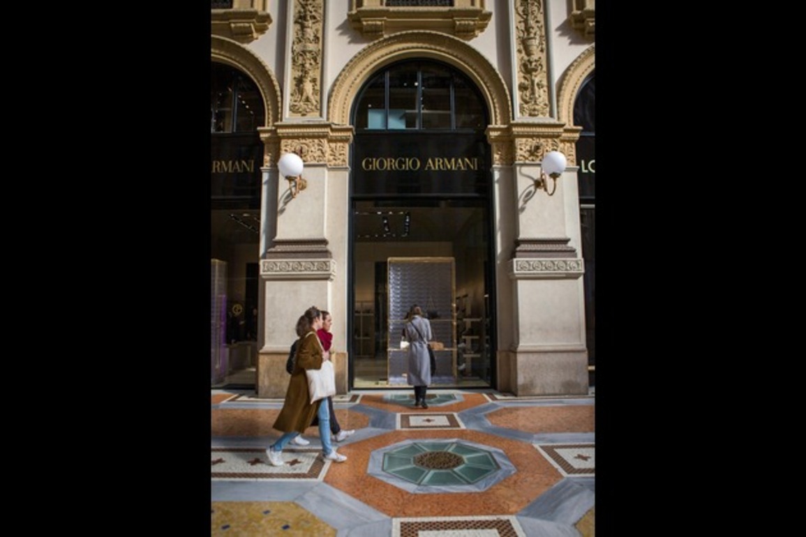 Armani fined in Italy for unfair practices tied to supply chain