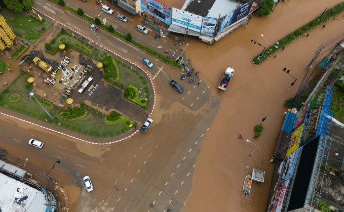 Floods in Chiang Rai, Thailand, September 2024 | Credit: iStock