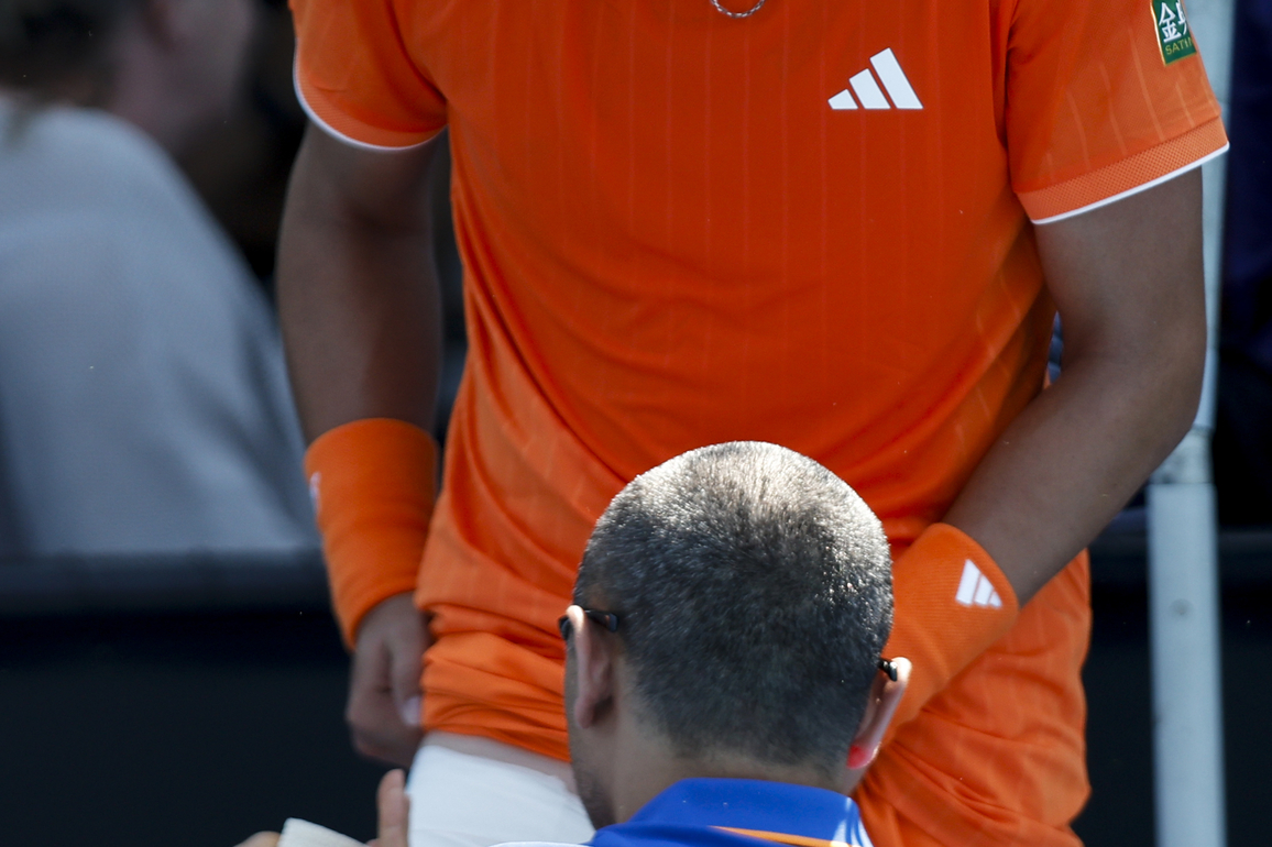 (SP)AUSTRALIA-MELBOURNE-TENNIS-AUSTRALIAN OPEN-MEN'S SINGLES-DAY 3