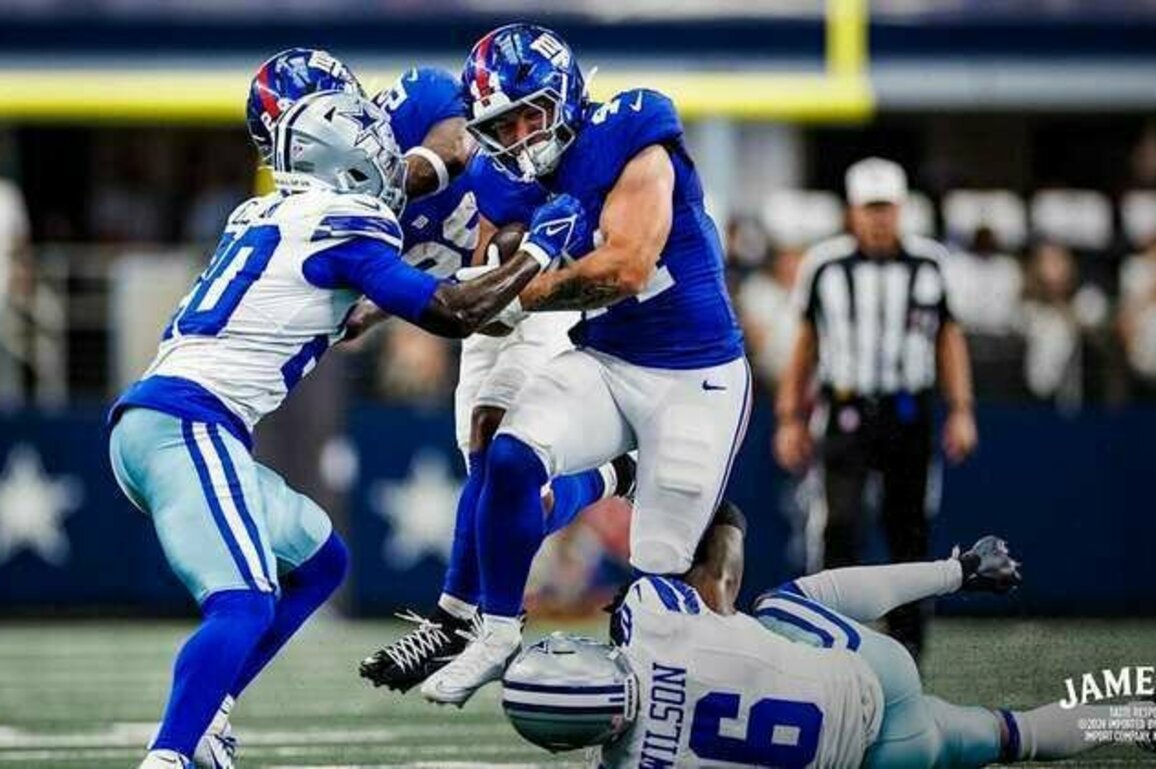 Notes & Stats: Giants offense totals most yards since 2019