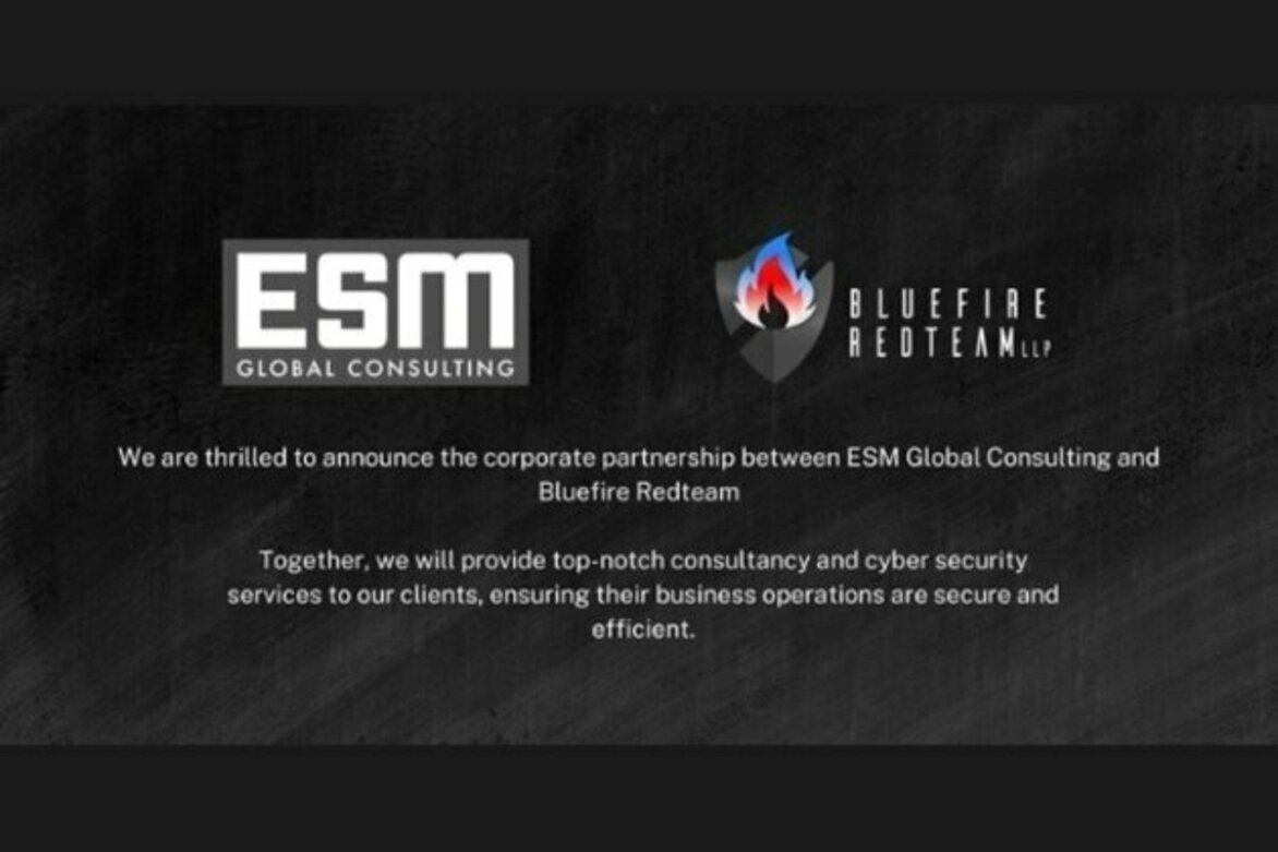 Bluefire Redteam and ESM Global Consulting announce exciting new partnership