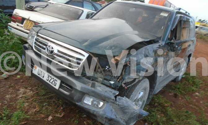Mbale MP admitted after accident Mbale MP admitted after accident