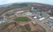An aerial shot of the Drakelands mine site