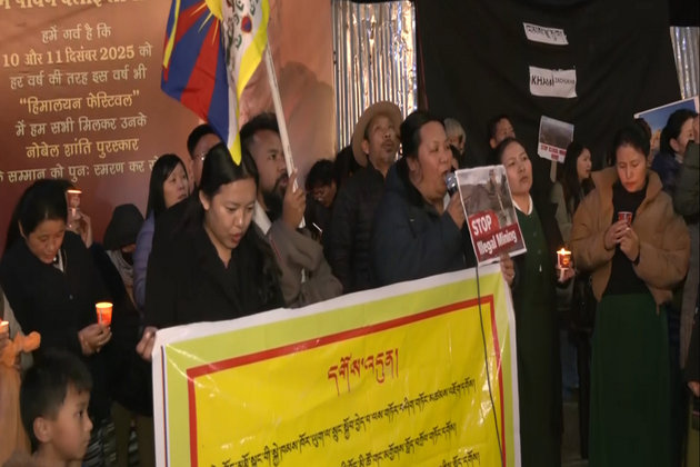 Tibetans in-exile condemn China's gold mining project, hold vigil in solidarity with protesters in Tibet