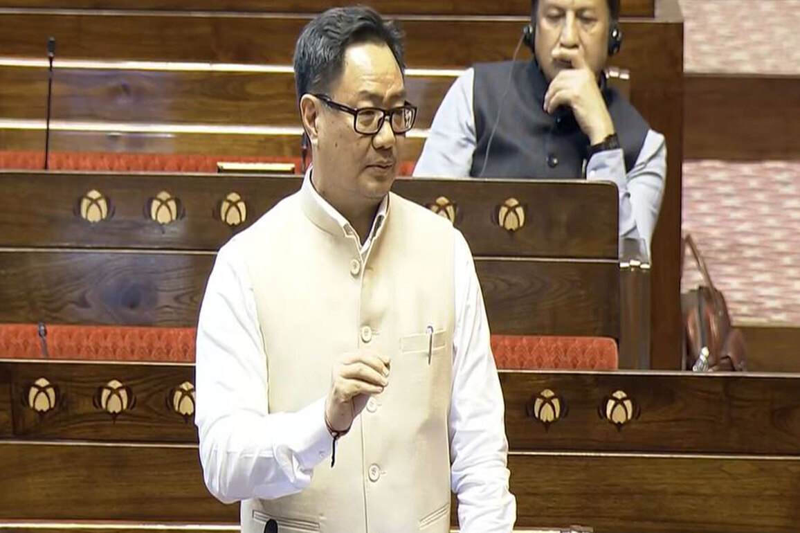 RS to take up Finance Bill for discussion on March 27, no Parliament sittings on March 28-29: Union Minister Kiren Rijiju