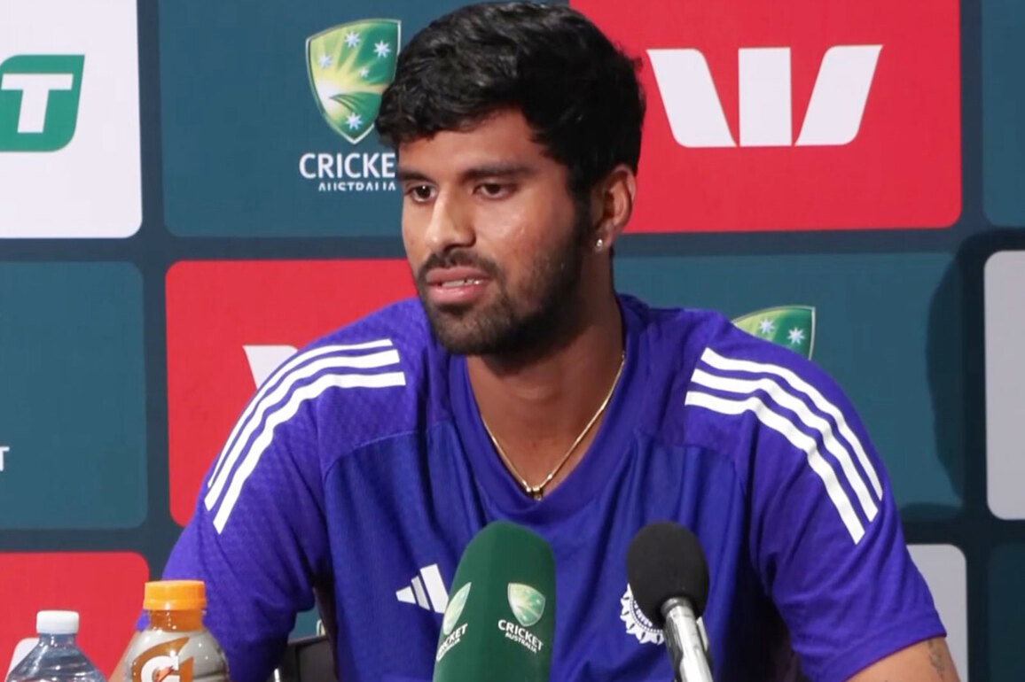 "Wanted to react positively, not think much": Sundar on his 49* after India's win at Hobart in 3rd T20I
