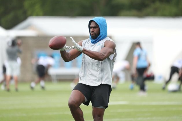 Lions WR Quintez Cephus exits with apparent leg injury
