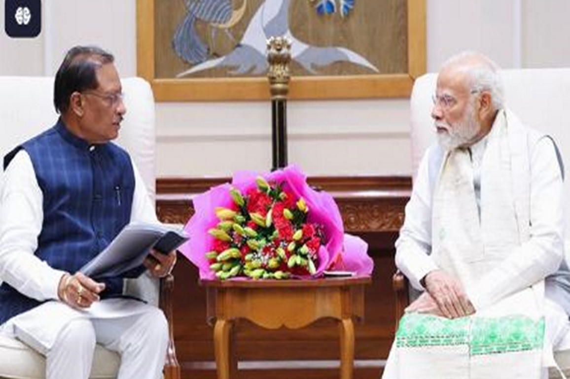 Chhattisgarh CM Sai meets PM Modi, discusses Bodhghat dam and Indravati-Mahanadi interlinking projects