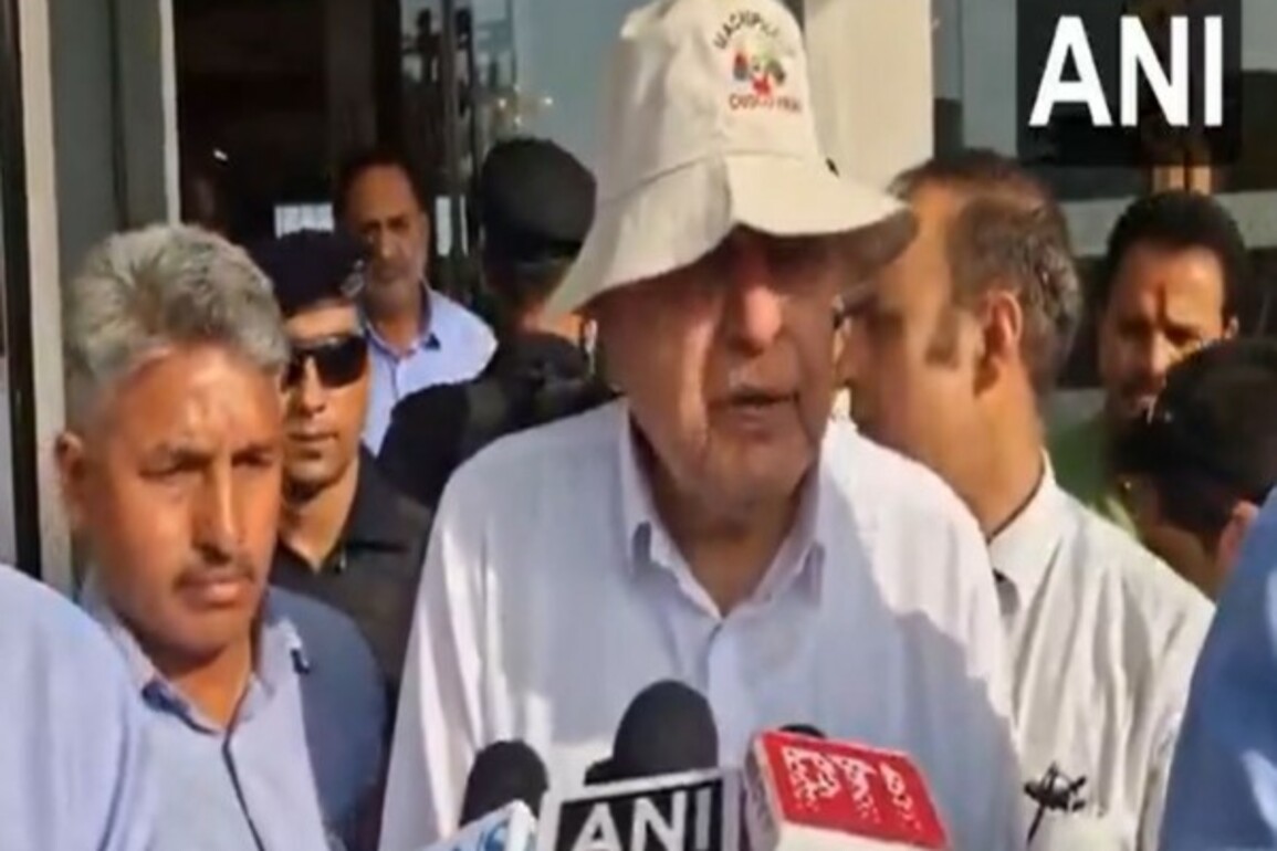 "Had a good darshan...": NC Chief Farooq Abdullah after visit to Maa Vaishno Devi shrine