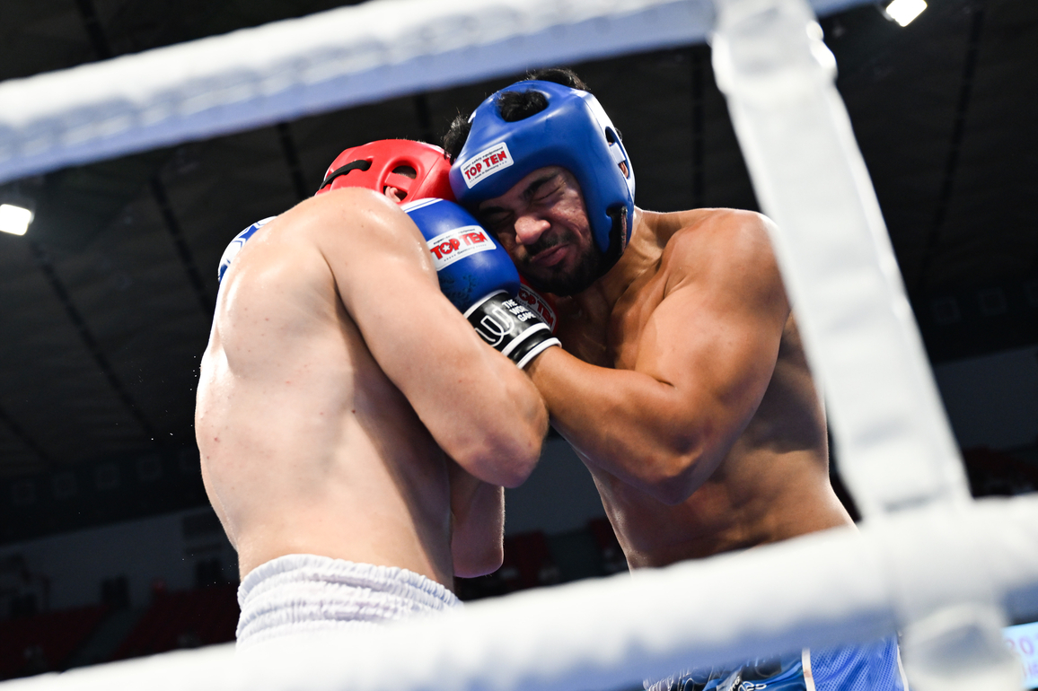 (SP)CHINA-CHENGDU-THE WORLD GAMES 2025-KICKBOXING-MEN'S K1 +91KG-GOLD MEDAL BOUT (CN)