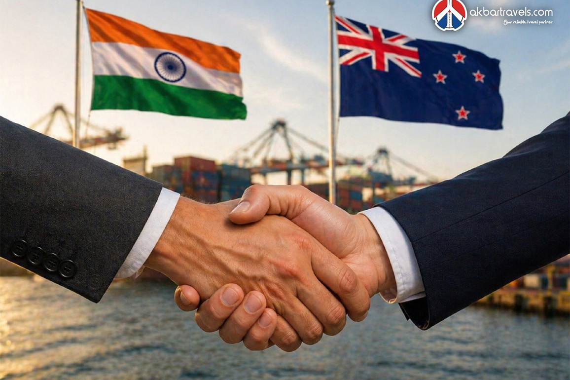 India-New Zealand FTA Signed: How It Will Transform Travel, Visas & Opportunities for Indians