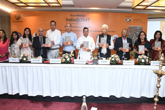 Economist S P Sharma's new book 'India@2047' charts roadmap to Global Economic Leadership