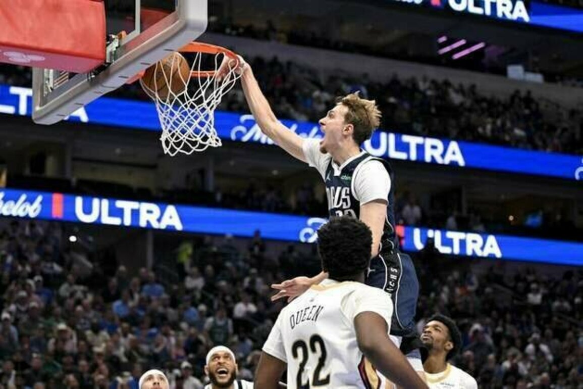Cooper Flagg's season-best performance helps Mavericks best Pelicans