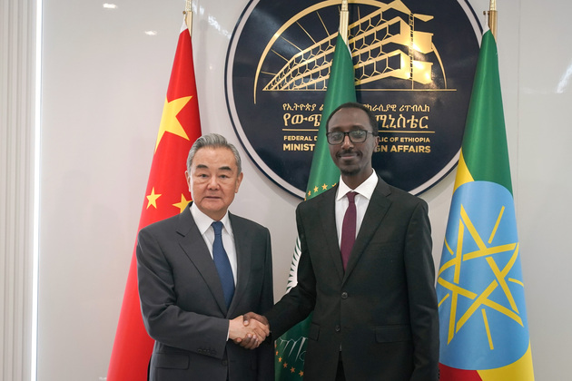 ETHIOPIA-ADDIS ABABA-CHINA-WANG YI-FM-TALKS