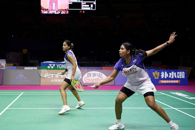 Treesa Jolly-Gayatri Gopichand stun 4th-seeded Chinese pair to reach BWF World C'ships semifinals