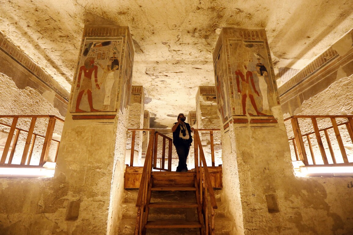 EGYPT-LUXOR-AMENHOTEP III TOMB-RESTORATION-OPEN