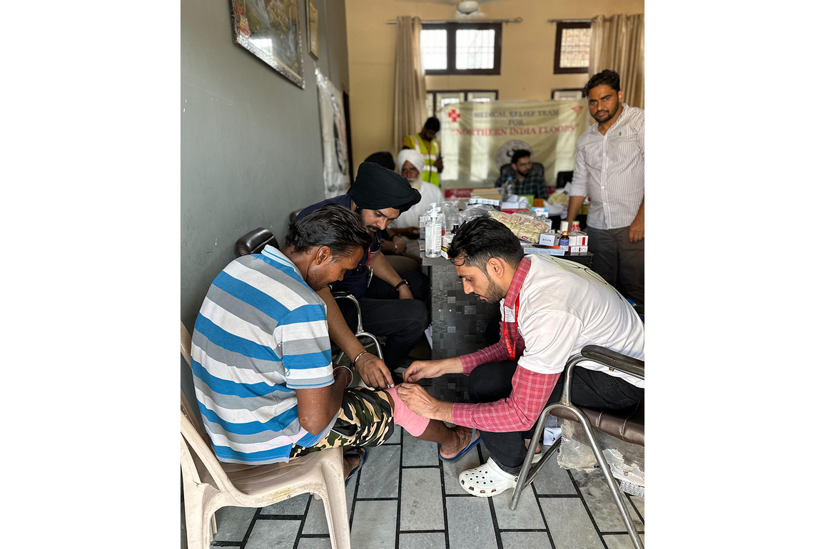 Punjab floods: Doctors from AIIMS Delhi provide medical support to thousands affected