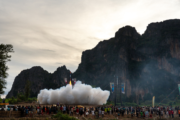 LAOS-VIENTIANE-ROCKET FESTIVAL