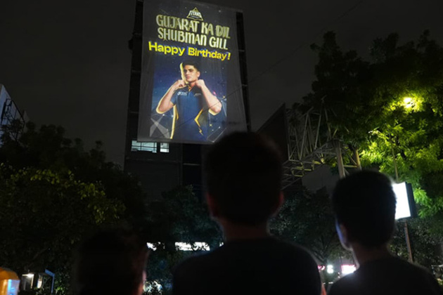GT's larger-than life projection, Abhishek's red-rose, mentor's wishes: How cricketing world wished Shubman Gill on 26th birthday