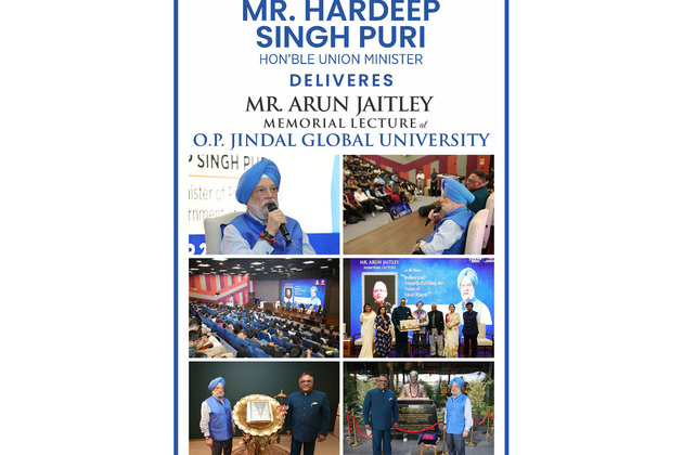 Union Minister Hardeep Singh Puri Delivers the Arun Jaitley Memorial Lecture on the Vision of India @2047