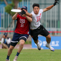 (SP)CHINA-CHENGDU-THE WORLD GAMES 2025-ULTIMATE FLYING DISC-MIXED PRELIMINARY ROUND-USA VS CHN (CN)