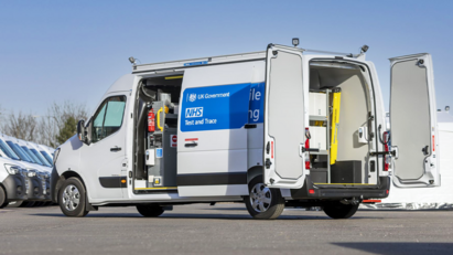 WernerCo steps up to kit NHS testing vans