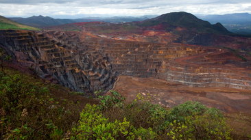 Mina Casa de Pedra CSN Mineração minério de ferro