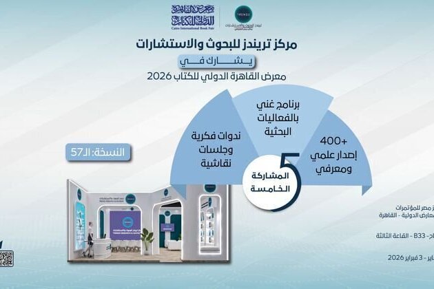 TRENDS showcases 400 publications at Cairo International Book Fair