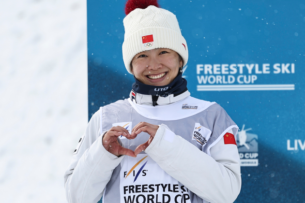 (SP)ITALY-LIVIGNO-FREESTYLE SKIING-WORLD CUP-AERIALS-WOMENS-CEREMONY