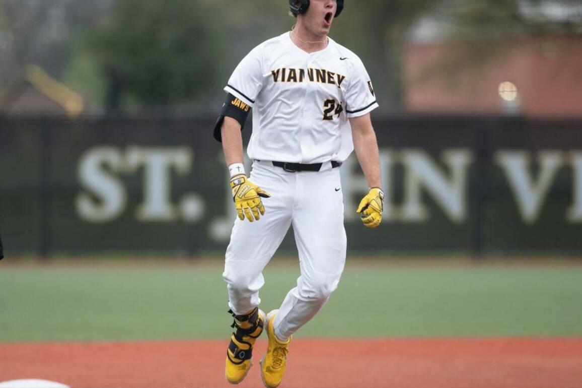Nolan Jaworowski's grand slam keeps Vianney unbeaten with comeback win over Lutheran South