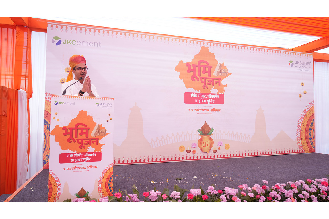 JK Cement Ltd. Marks a New Milestone with Bhoomi Poojan of its Upcoming Bikaner Grinding Unit